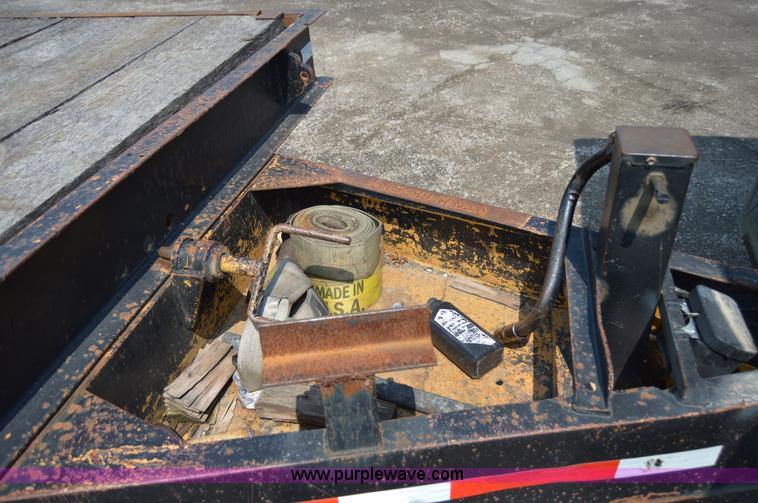 image for item H2829 1966 American tilt deck trailer