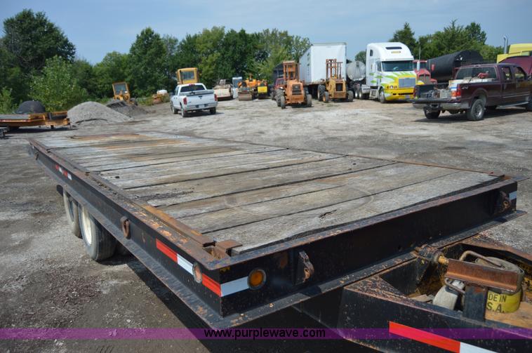 image for item H2829 1966 American tilt deck trailer