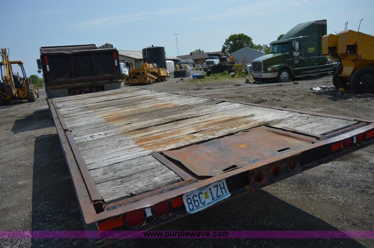 image for item H2829 1966 American tilt deck trailer