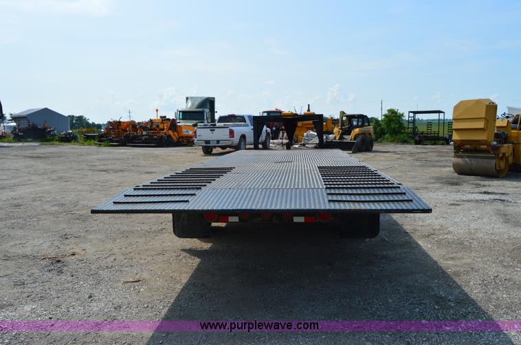 image for item H2839 2011 Shop Built gooseneck trailer