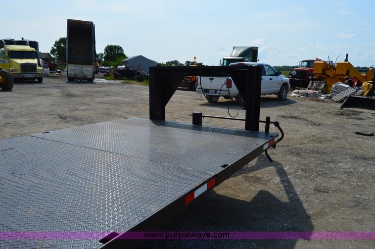 image for item H2839 2011 Shop Built gooseneck trailer