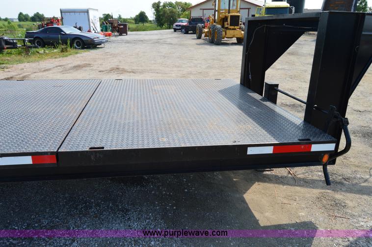 image for item H2839 2011 Shop Built gooseneck trailer