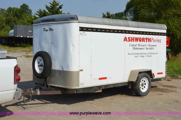 image for item H2845 1998 Playmore enclosed trailer
