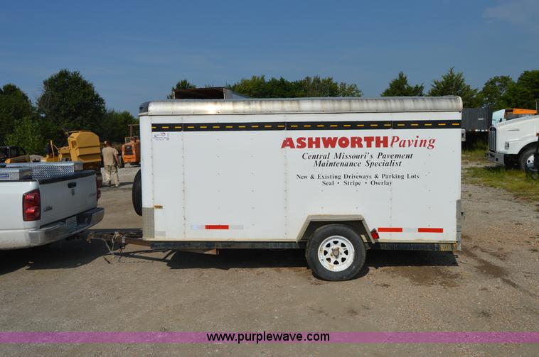 image for item H2845 1998 Playmore enclosed trailer