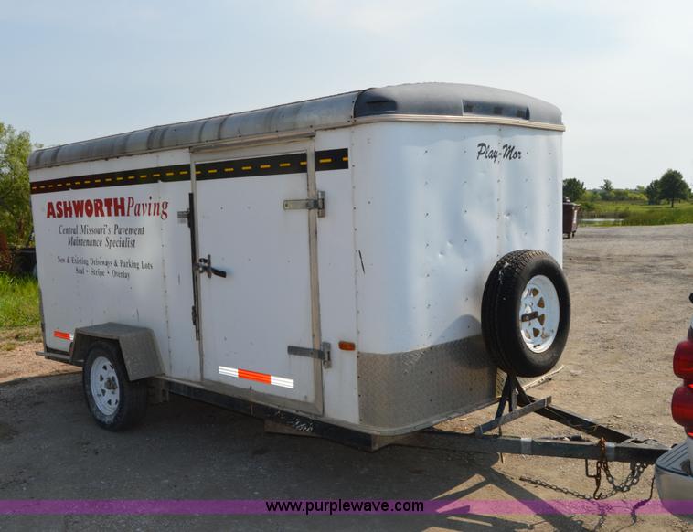image for item H2845 1998 Playmore enclosed trailer