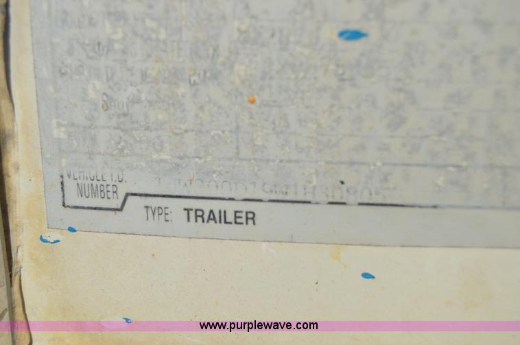 image for item H2845 1998 Playmore enclosed trailer