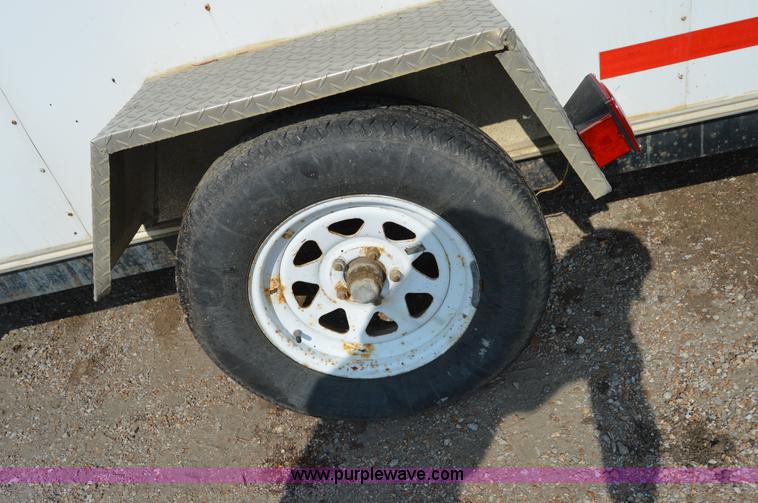 image for item H2845 1998 Playmore enclosed trailer