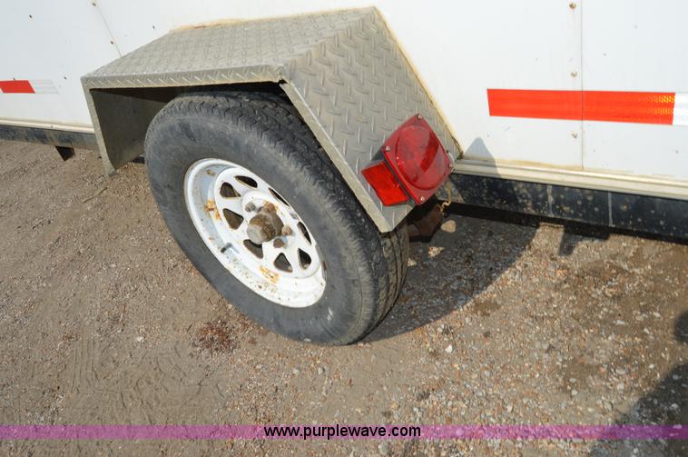 image for item H2845 1998 Playmore enclosed trailer
