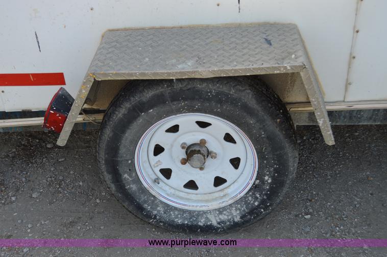 image for item H2845 1998 Playmore enclosed trailer