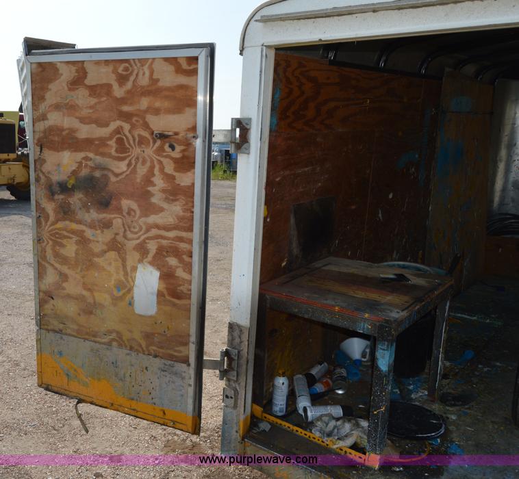 image for item H2845 1998 Playmore enclosed trailer