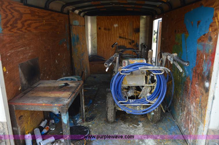image for item H2845 1998 Playmore enclosed trailer