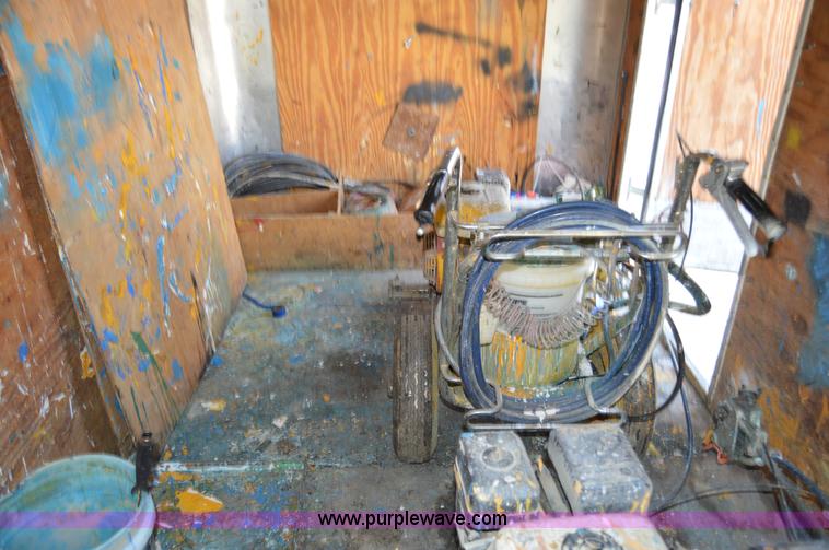 image for item H2845 1998 Playmore enclosed trailer
