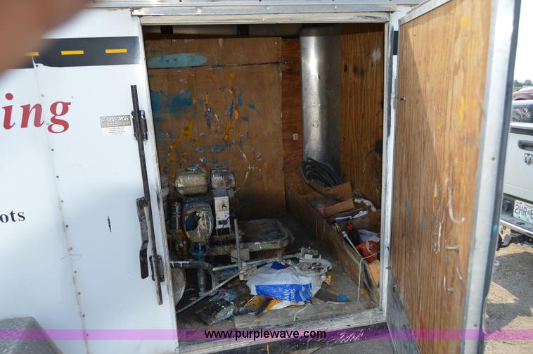 image for item H2845 1998 Playmore enclosed trailer