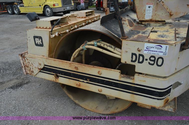 image for item H2848 1990 Ingersoll Rand DD90 articulating vibratory roller