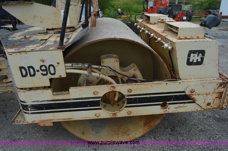 image for item H2848 1990 Ingersoll Rand DD90 articulating vibratory roller