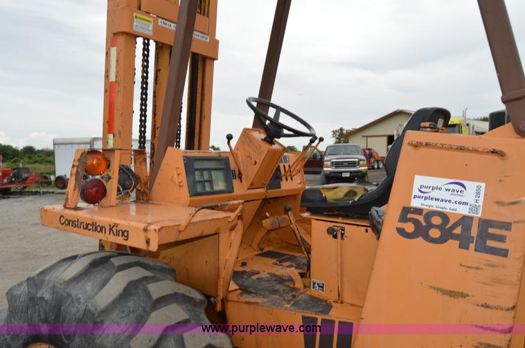image for item H2850 Case 584E Construction King forklift