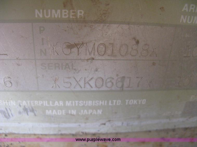 image for item H5273 1996 Caterpillar 315 L excavator