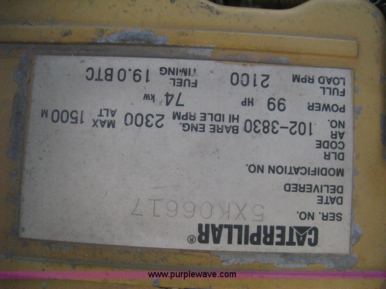 image for item H5273 1996 Caterpillar 315 L excavator