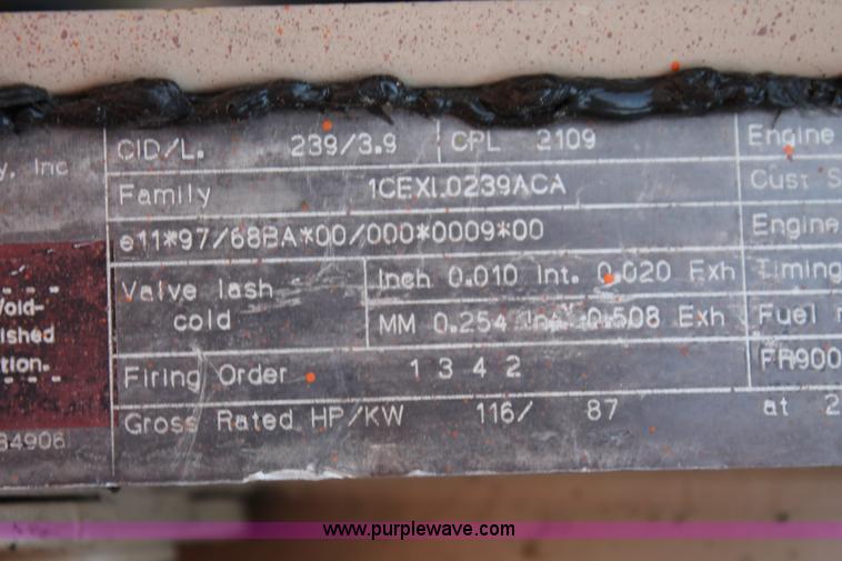 image for item H5627 2001 SkyTrak 10054 Legacy Series telehandler