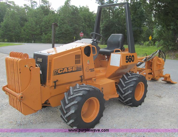 image for item H8873 2002 Case 560 trencher