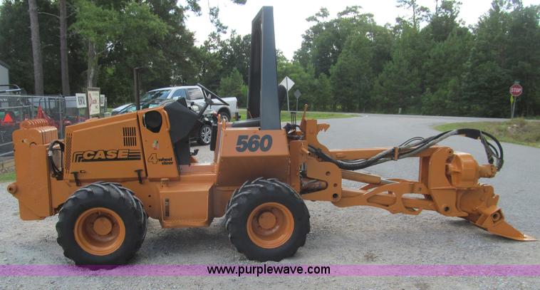 image for item H8873 2002 Case 560 trencher