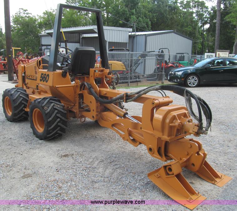 image for item H8873 2002 Case 560 trencher