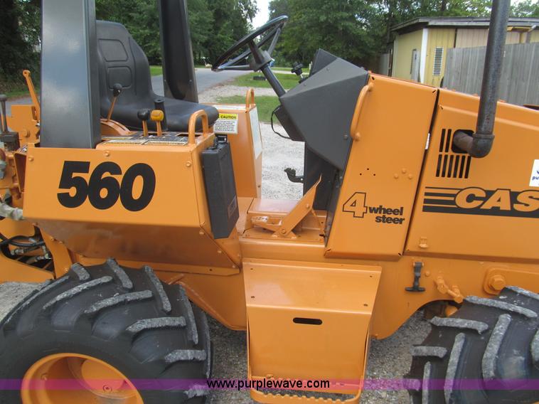 image for item H8873 2002 Case 560 trencher