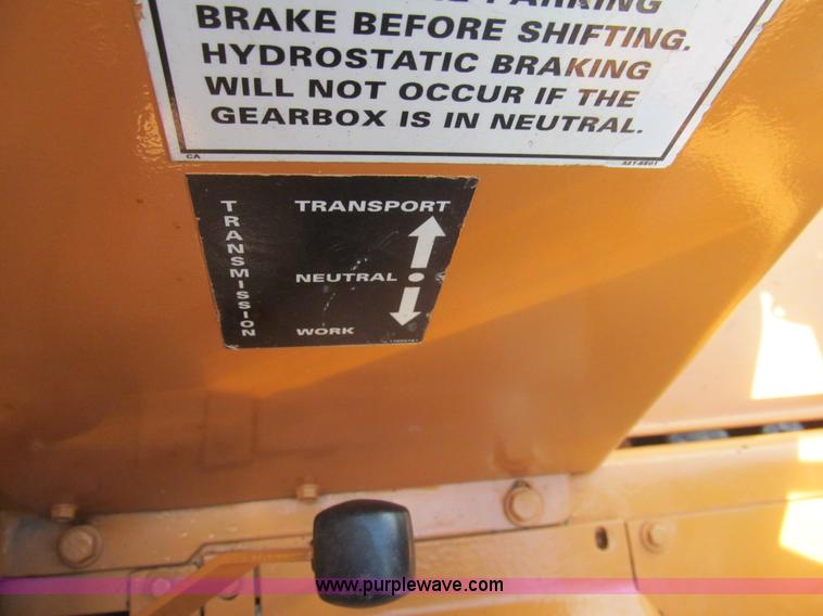 image for item H8873 2002 Case 560 trencher