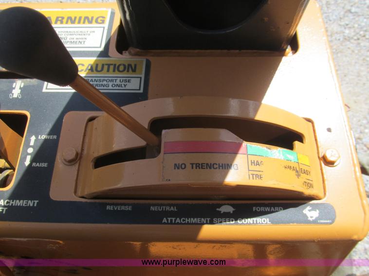 image for item H8873 2002 Case 560 trencher