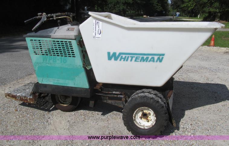 image for item H8876 Multiquip Whiteman WBH-16 power buggy