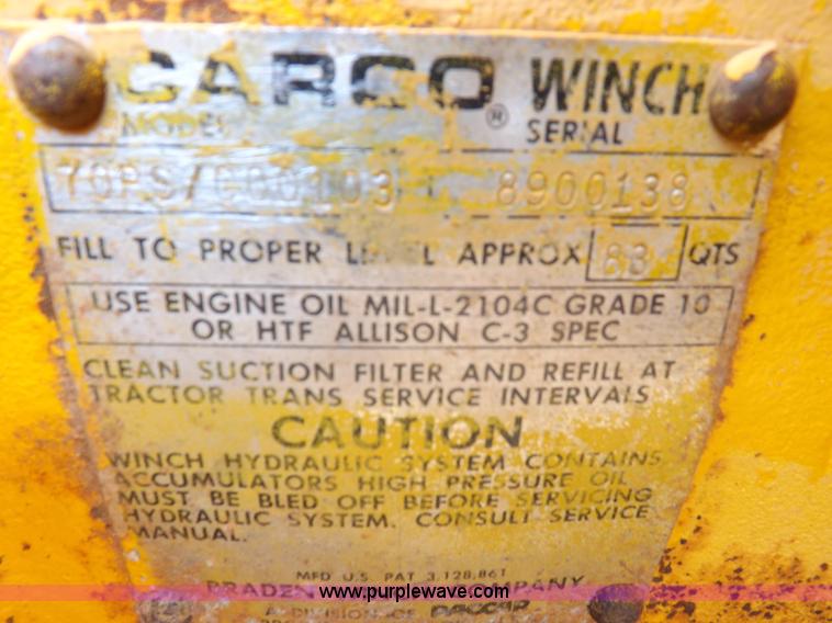 image for item H9196 2000 John Deere 850C dozer