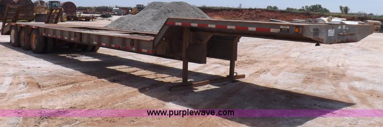image for item H9204 2000 Atoka lowboy trailer