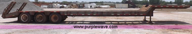 image for item H9204 2000 Atoka lowboy trailer