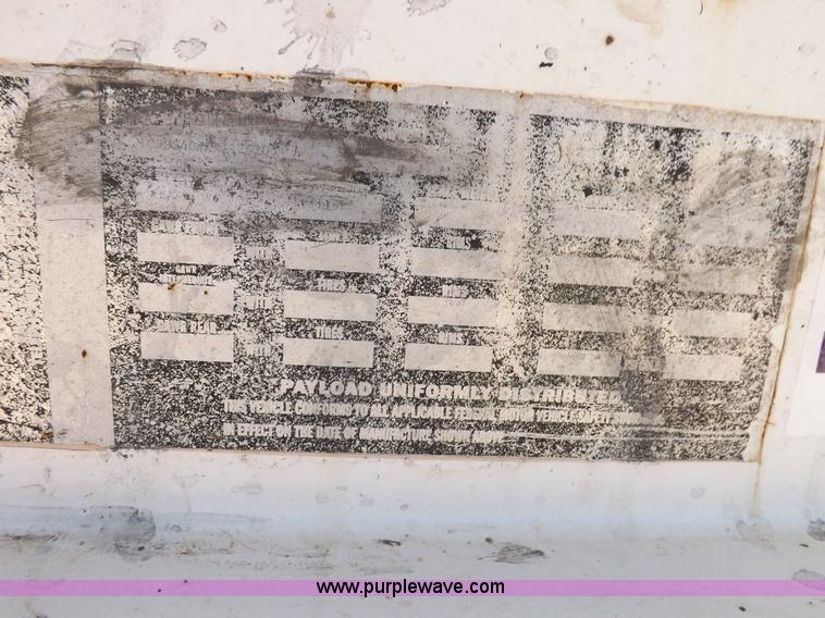 image for item H9206 1994 Corn Belt S4004 belly dump trailer