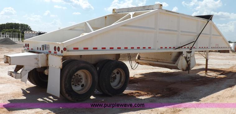 image for item H9207 2009 Corn Belt S4002 belly dump trailer