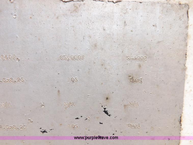 image for item H9209 2007 Corn Belt belly dump trailer