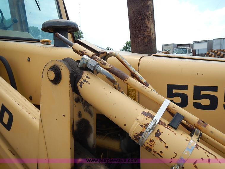 image for item I3528 Ford 555A backhoe