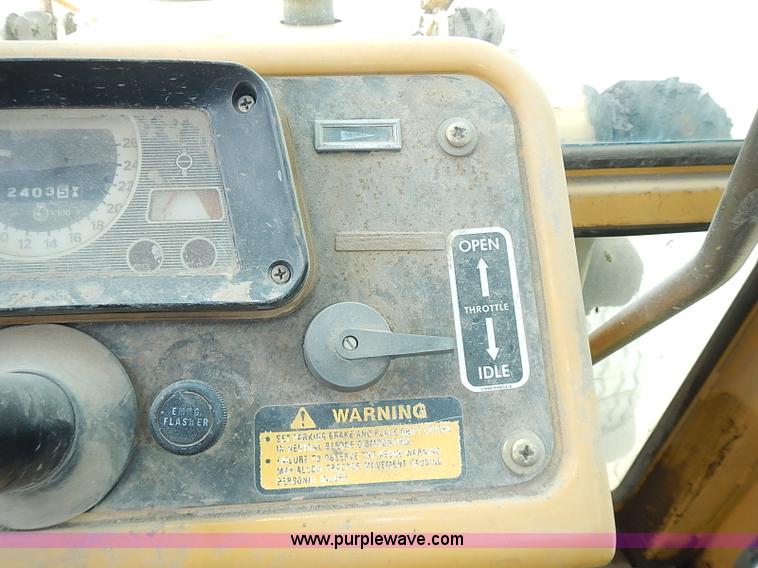 image for item I3528 Ford 555A backhoe