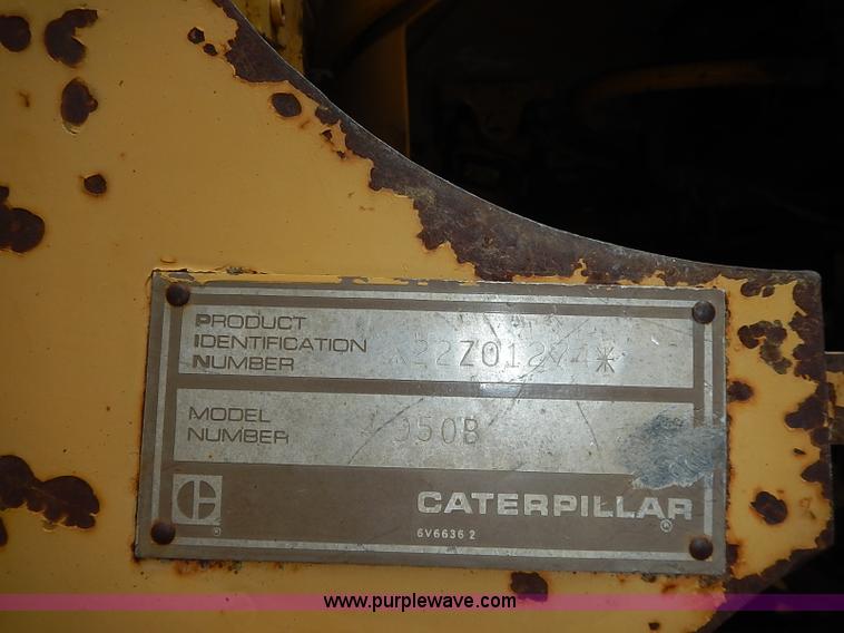 image for item I3529 1985 Caterpillar 950B wheel loader