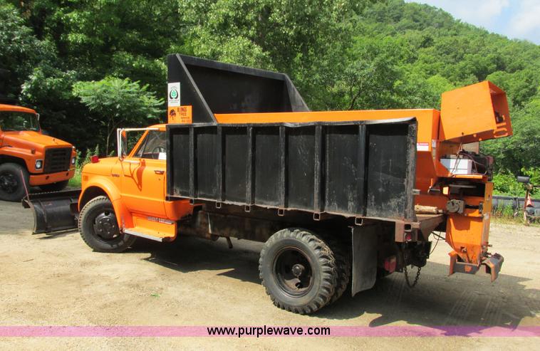 image for item I3840 1969 Chevrolet C50 dump truck