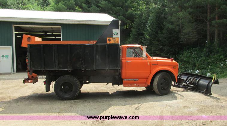 image for item I3840 1969 Chevrolet C50 dump truck