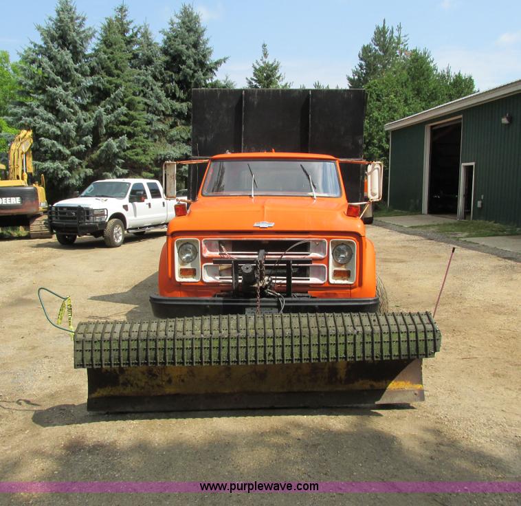 image for item I3840 1969 Chevrolet C50 dump truck