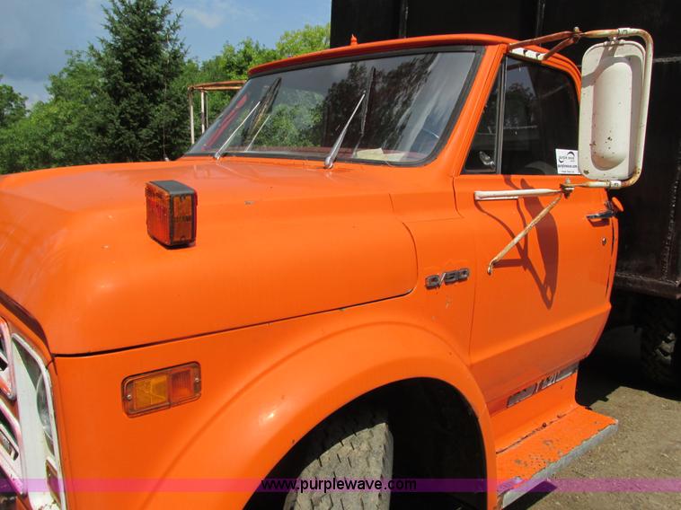 image for item I3840 1969 Chevrolet C50 dump truck