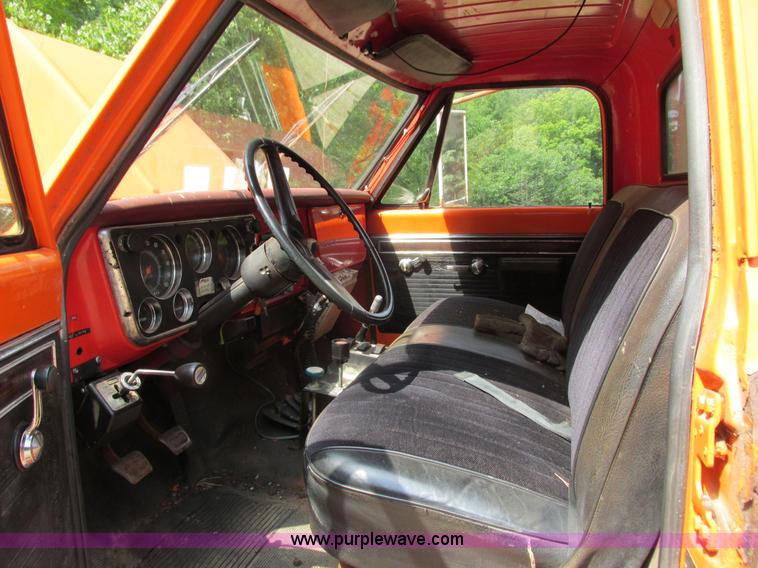 image for item I3840 1969 Chevrolet C50 dump truck