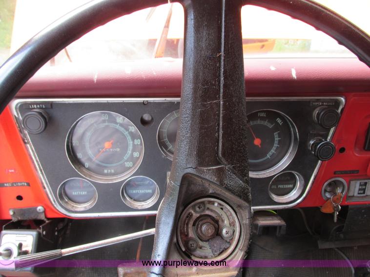 image for item I3840 1969 Chevrolet C50 dump truck