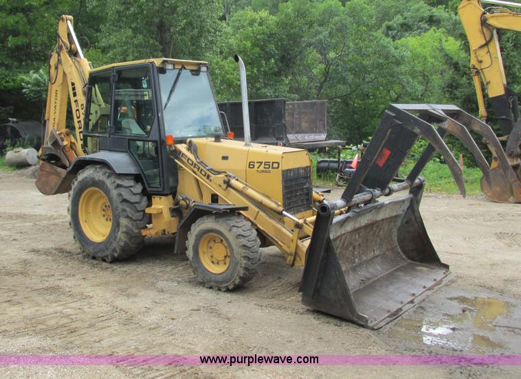 image for item I3872 Ford 675D backhoe