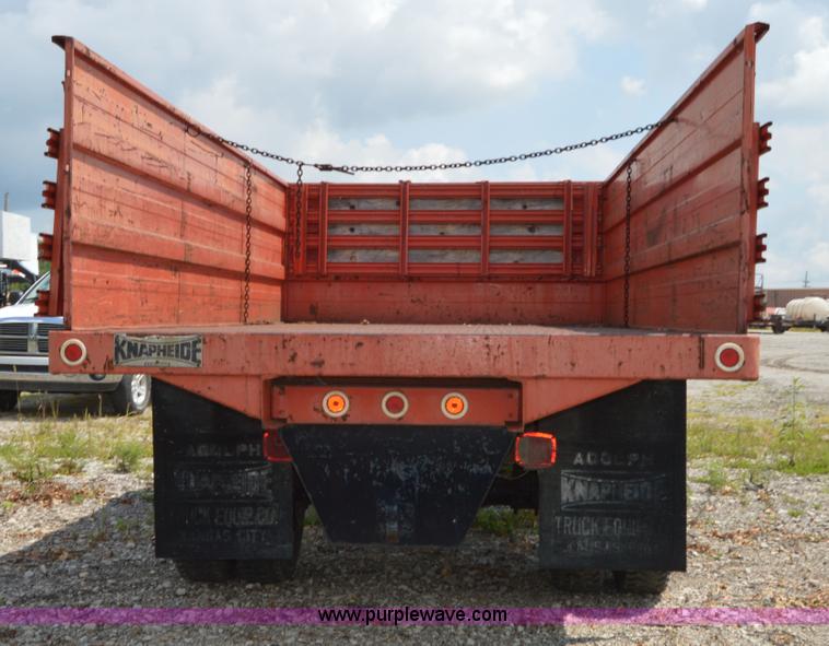 image for item I6489 1971 Chevrolet C60 dump truck