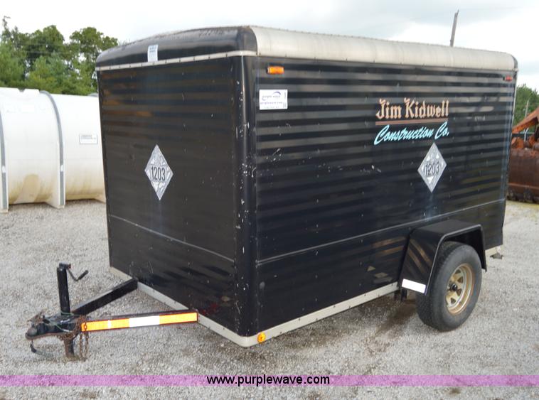 image for item I6496 1983 Well enclosed trailer