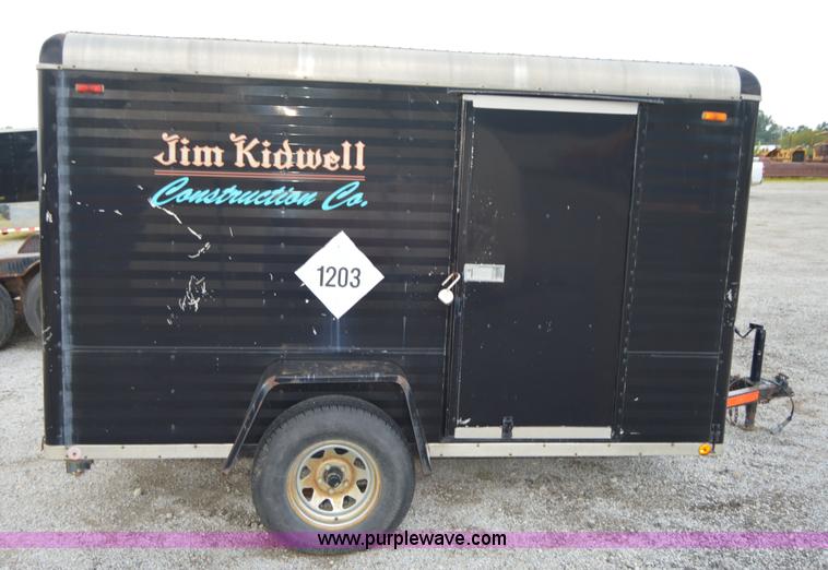 image for item I6496 1983 Well enclosed trailer