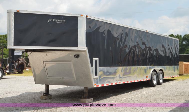 image for item I6498 2011 Typhoon Hurricane enclosed trailer
